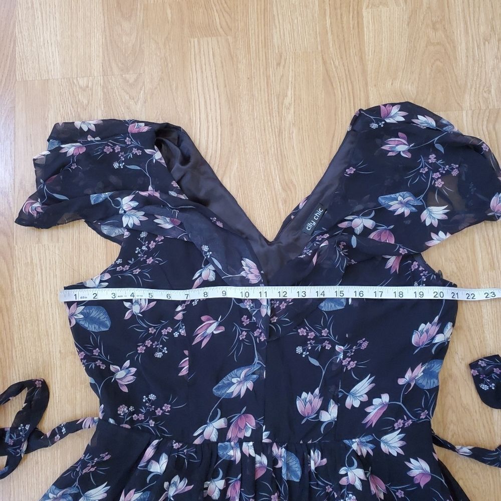 City Chic 'Sweet Jasmine' Fit & Flare Dress - size 16 - Picture 10 of 15
